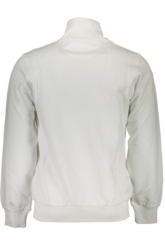 White Cotton Men Sweater