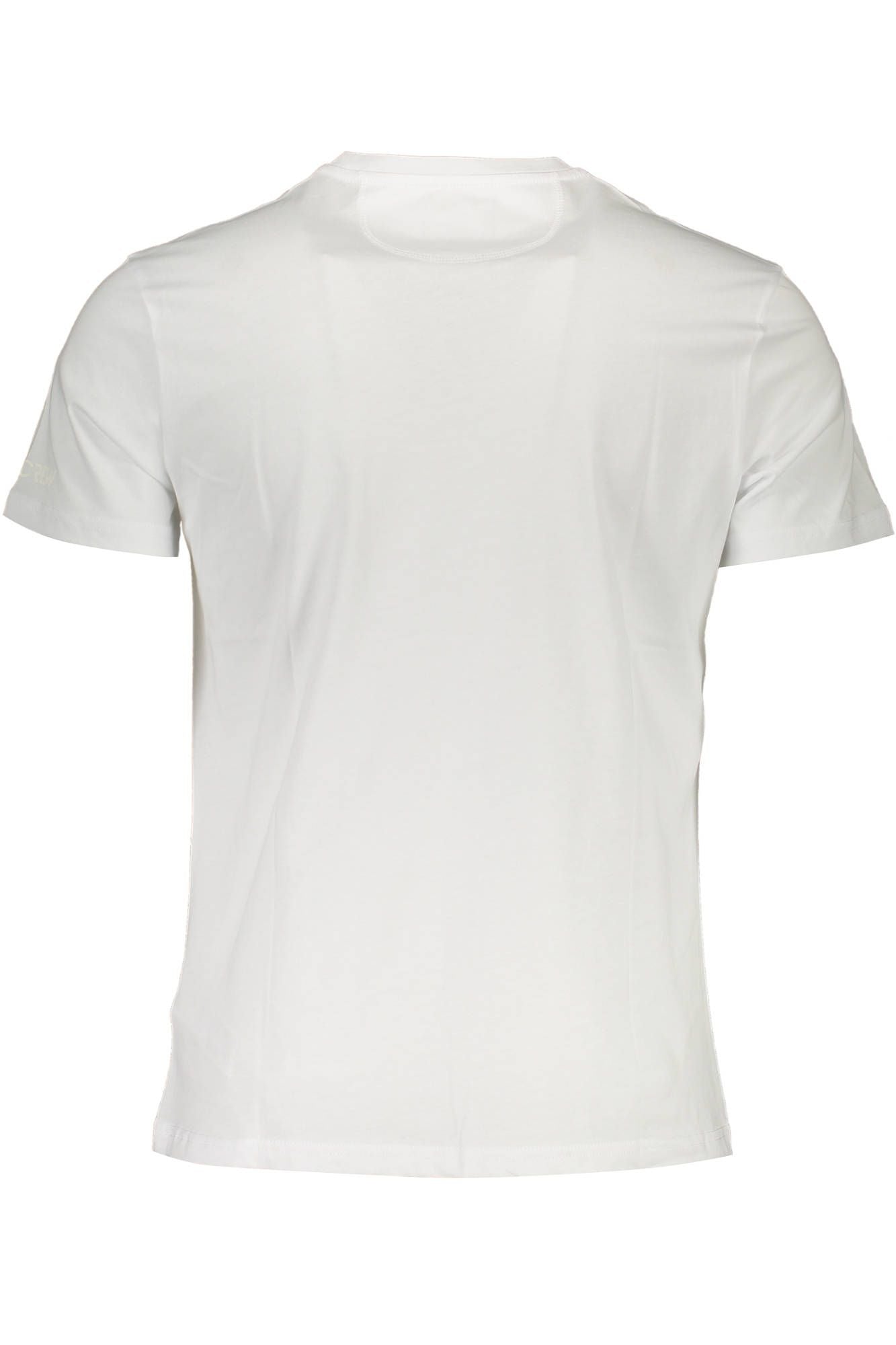 White Cotton Men T-Shirt