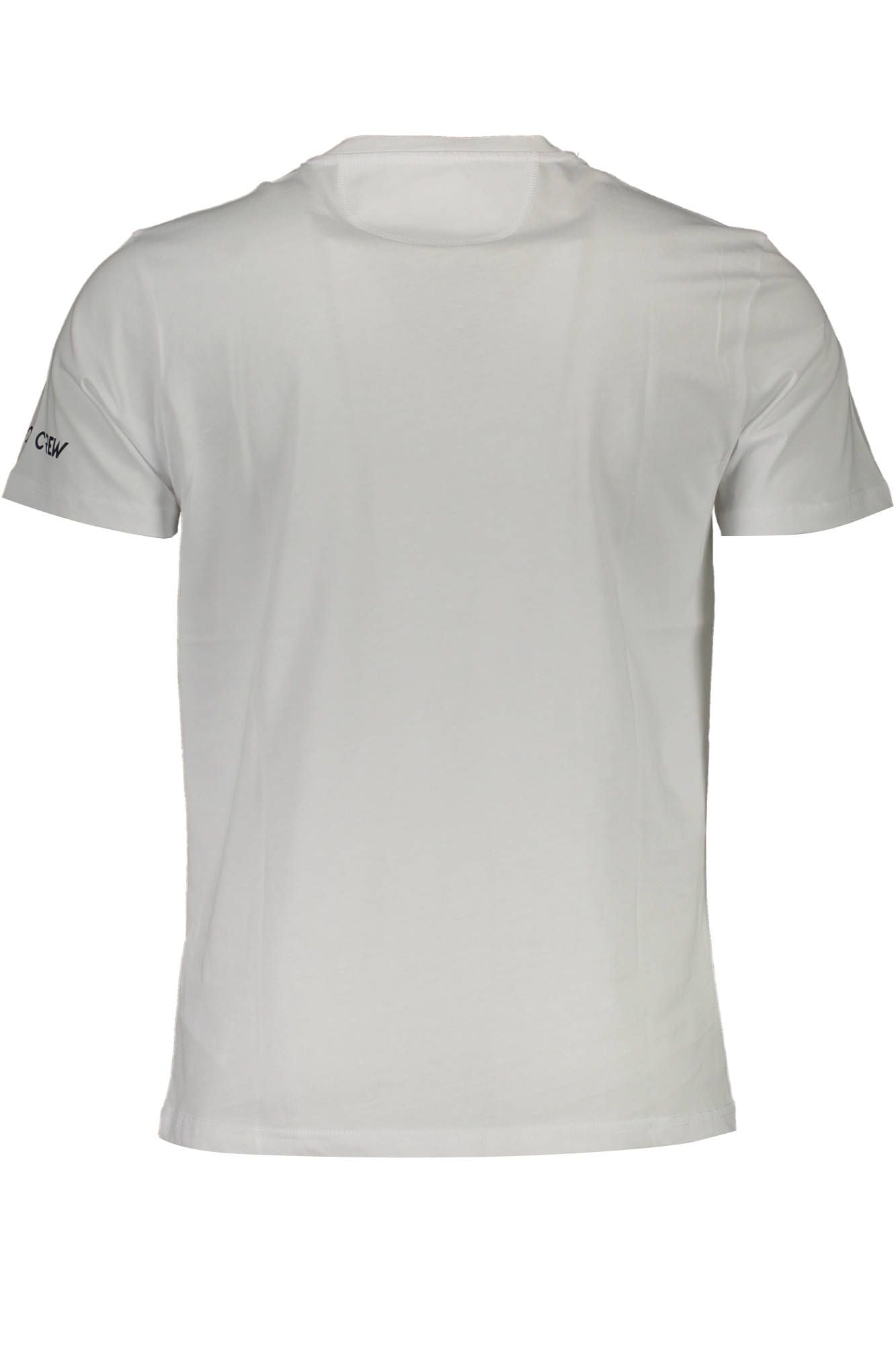 White Cotton Men T-Shirt