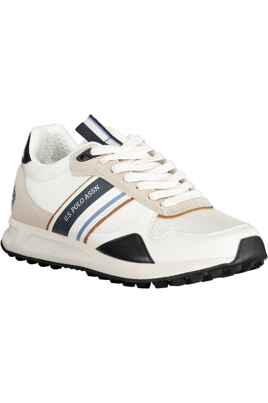 White Cotton Men Sneaker