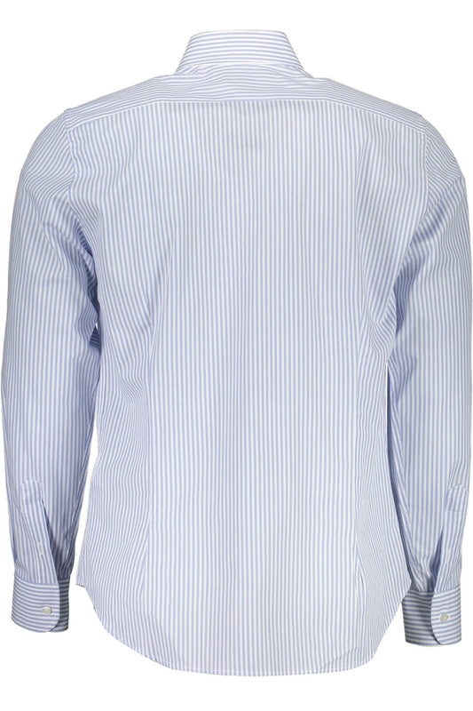 Light Blue Cotton Men Shirt