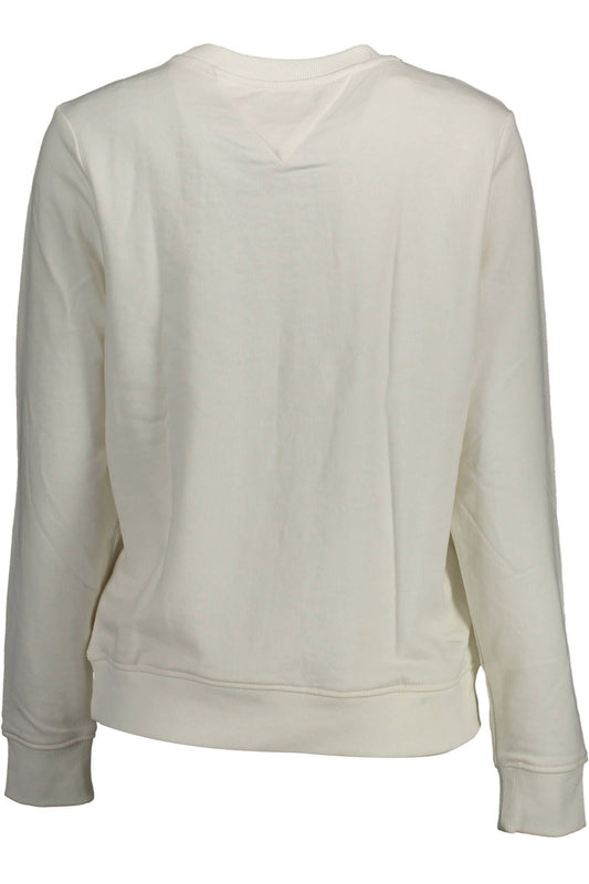 White Cotton Women Sweater