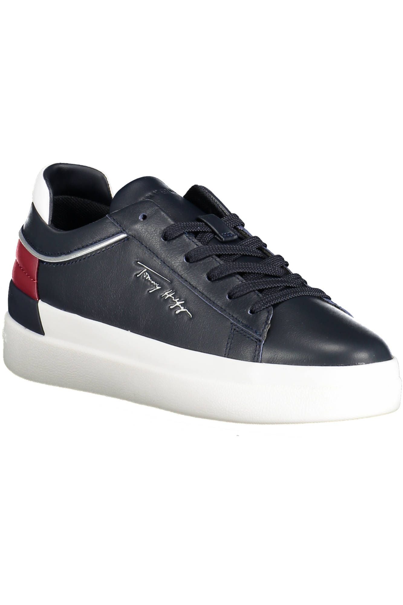 Blue Polyester Women Sneaker