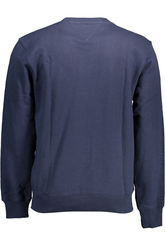Blue Organic Cotton Men Sweater