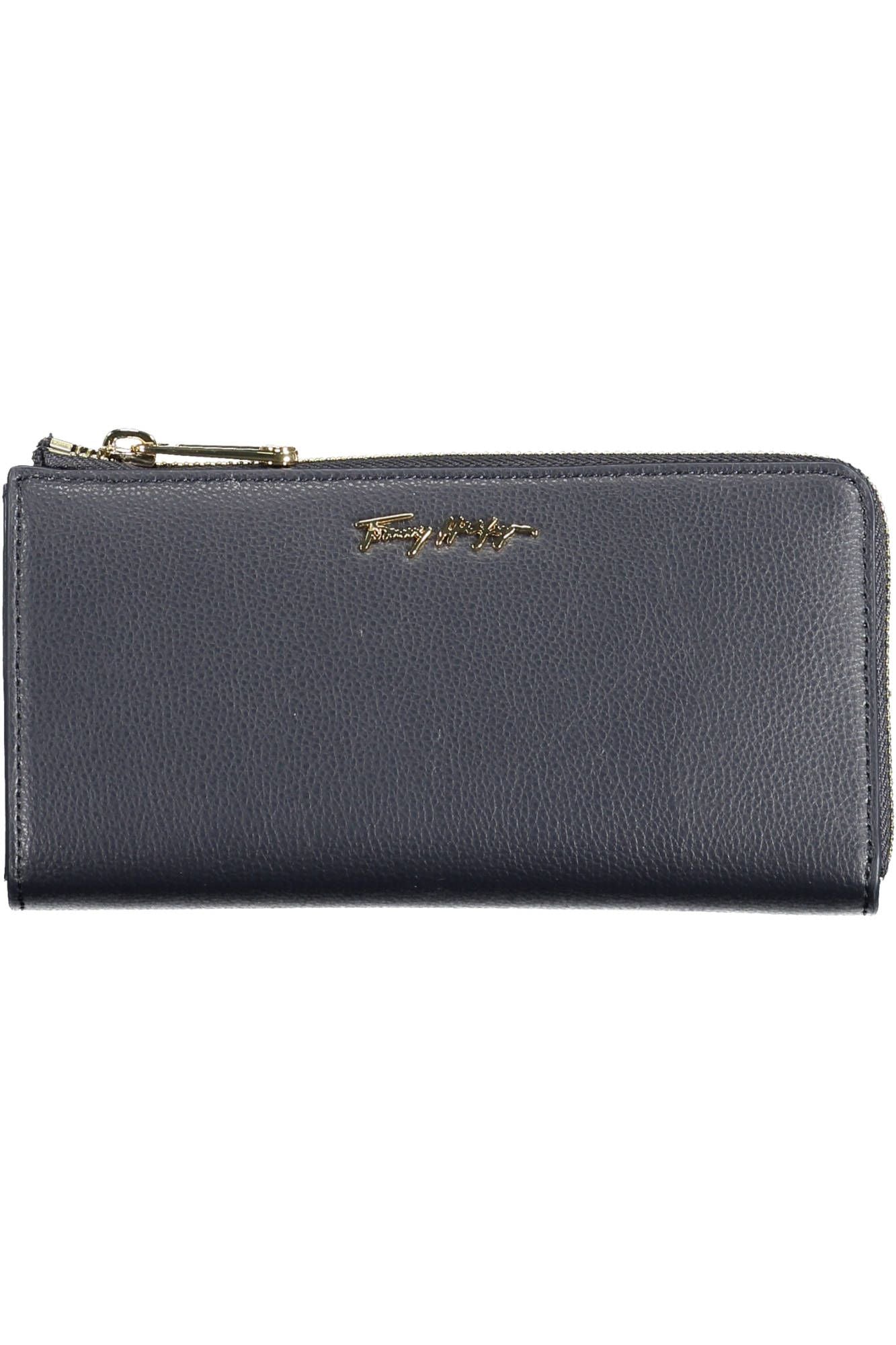 Blue Polyurethane Women Wallet