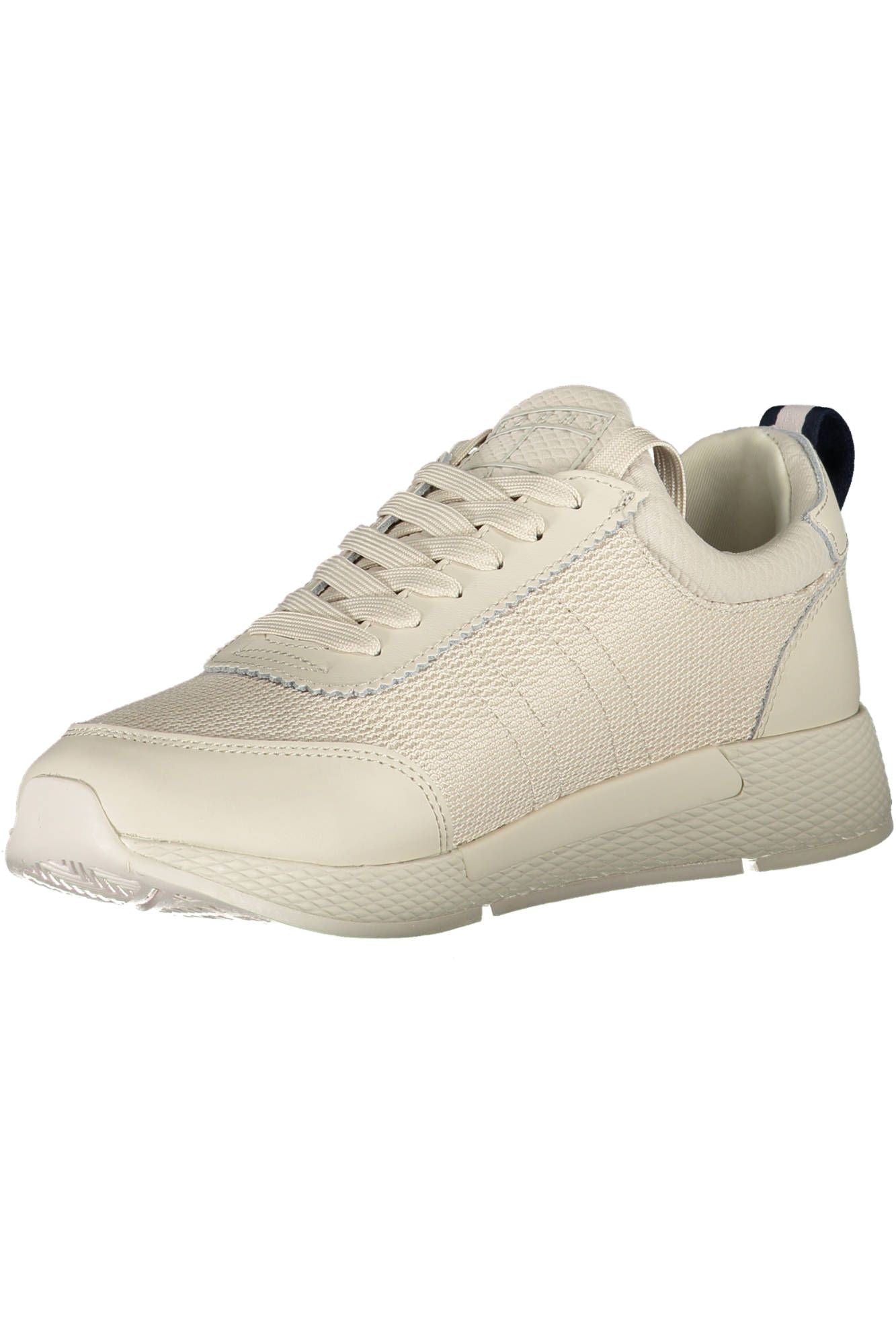 Beige Polyester Women Sneaker