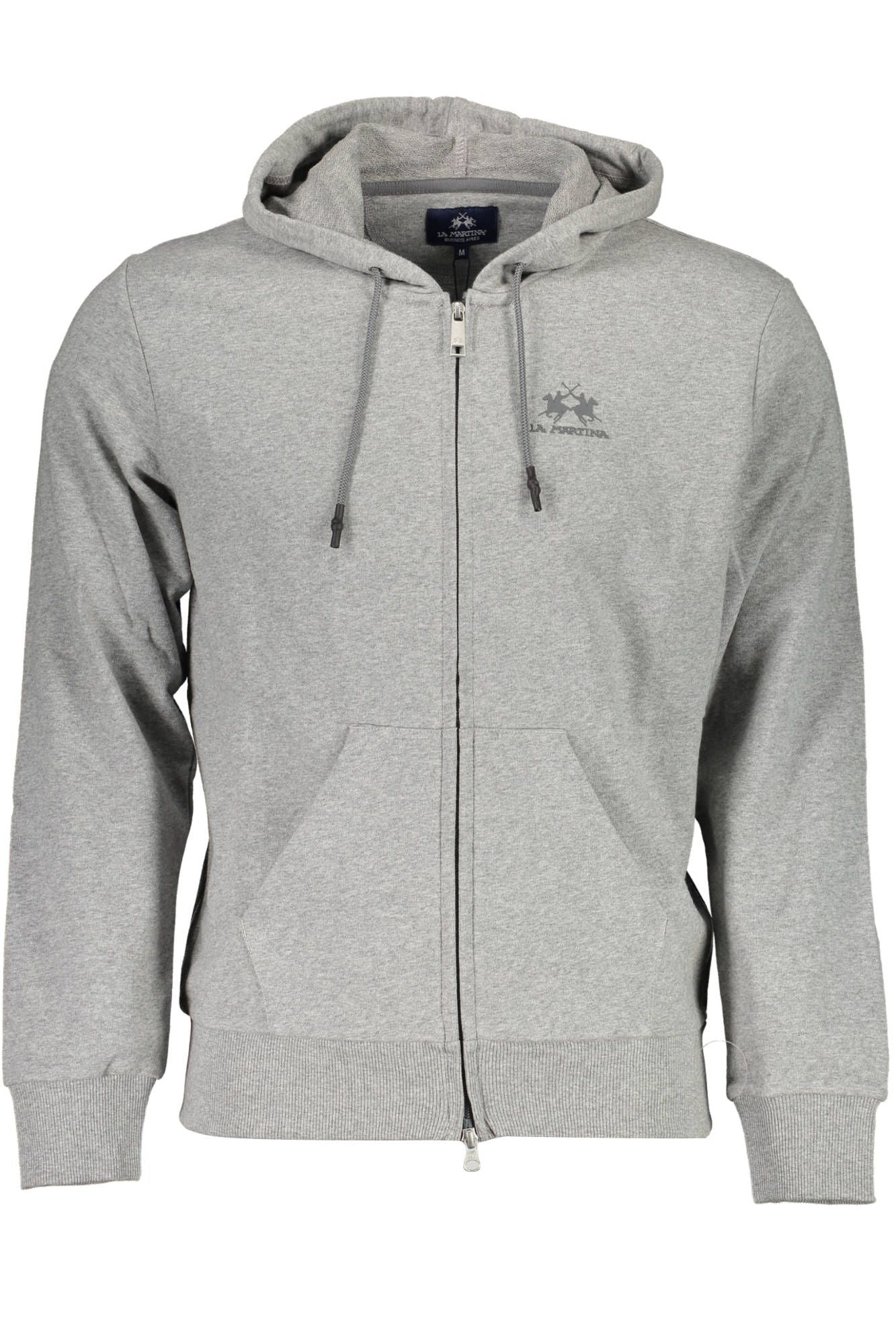 Gray Cotton Men Sweater