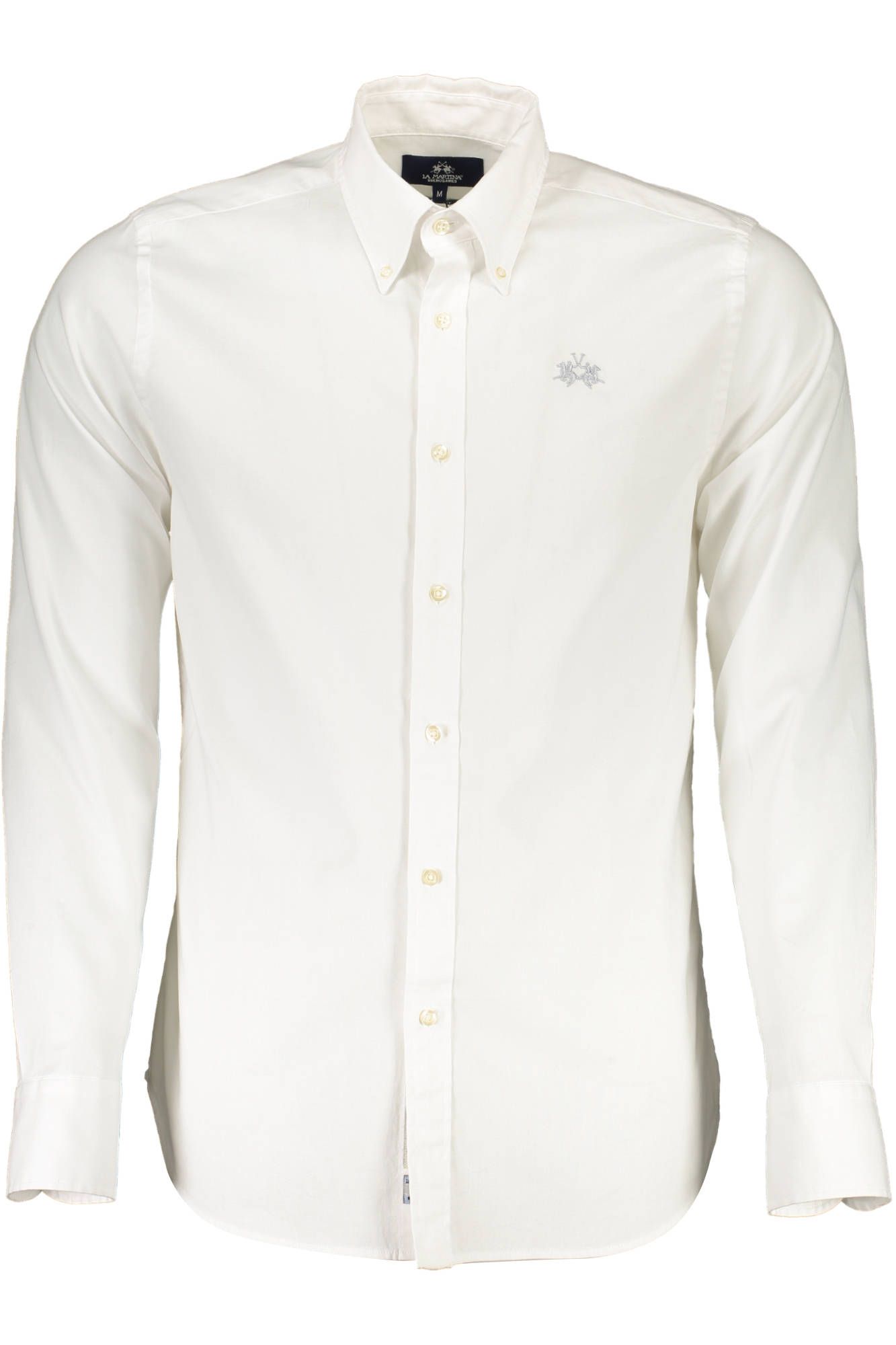 White Cotton Men Shirt
