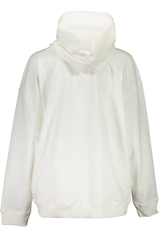 White Cotton Women Sweater
