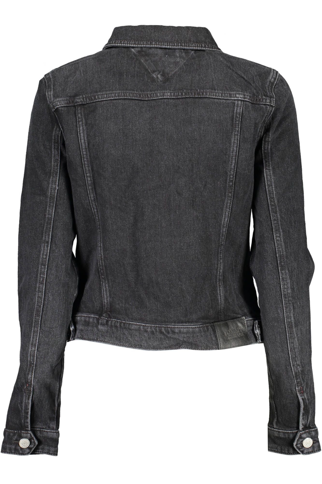 Black Cotton Women Jacket