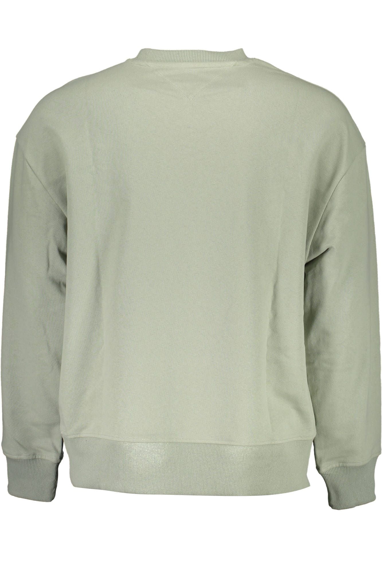 Green Cotton Men Sweater