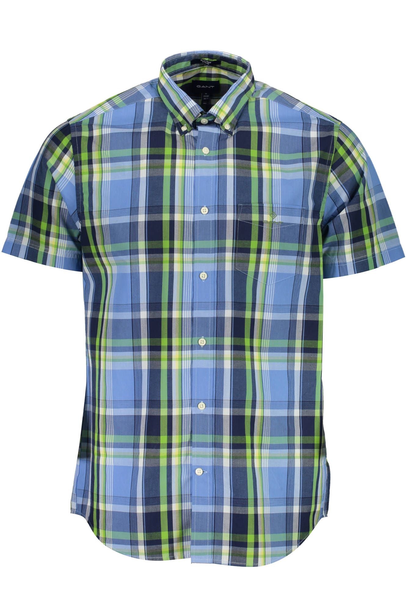 Light Blue Cotton Men Shirt