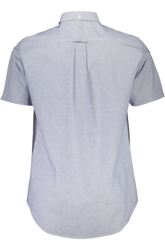 Blue Organic Cotton Men Shirt