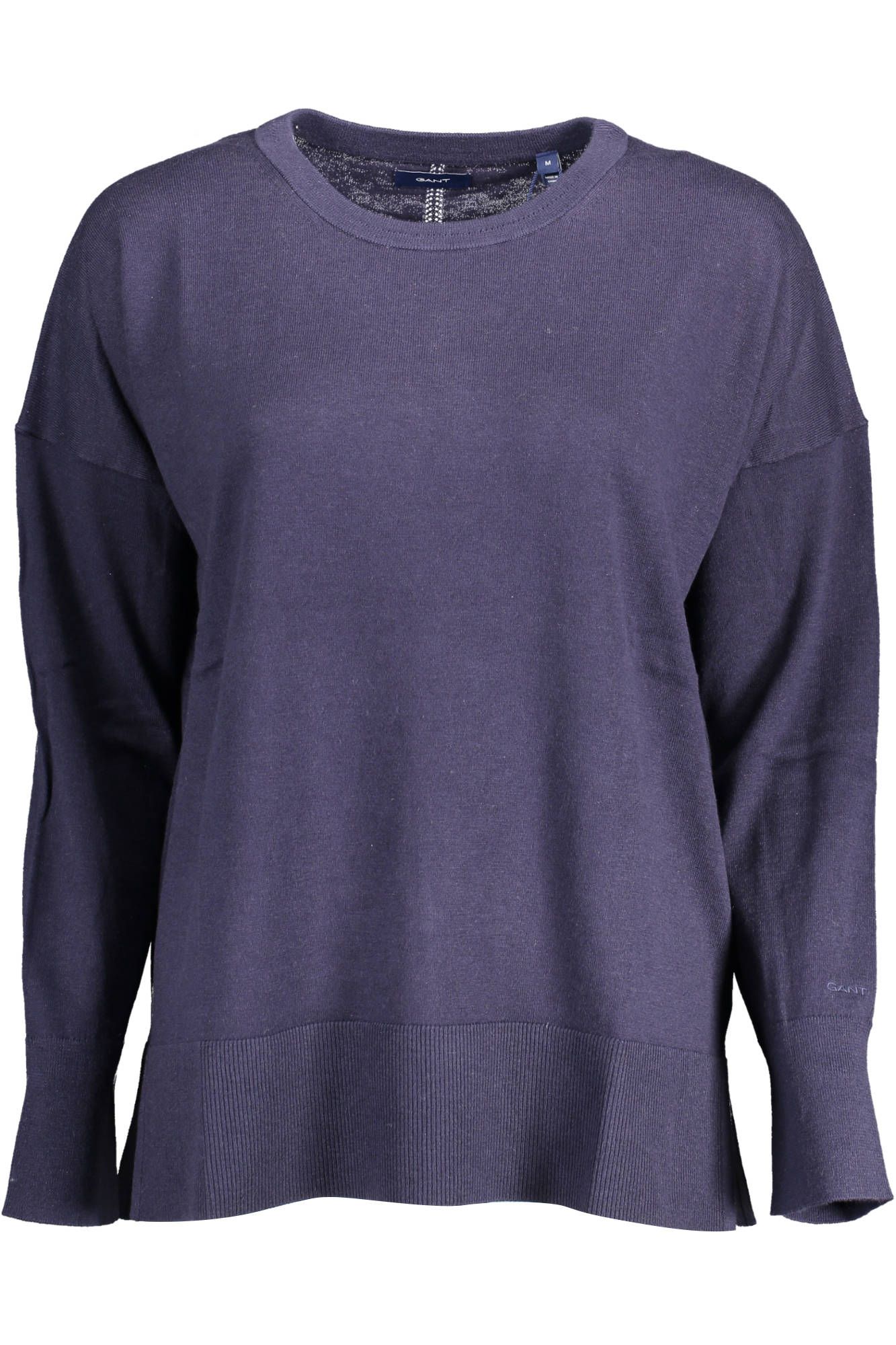 Blue Cotton Women Shirt