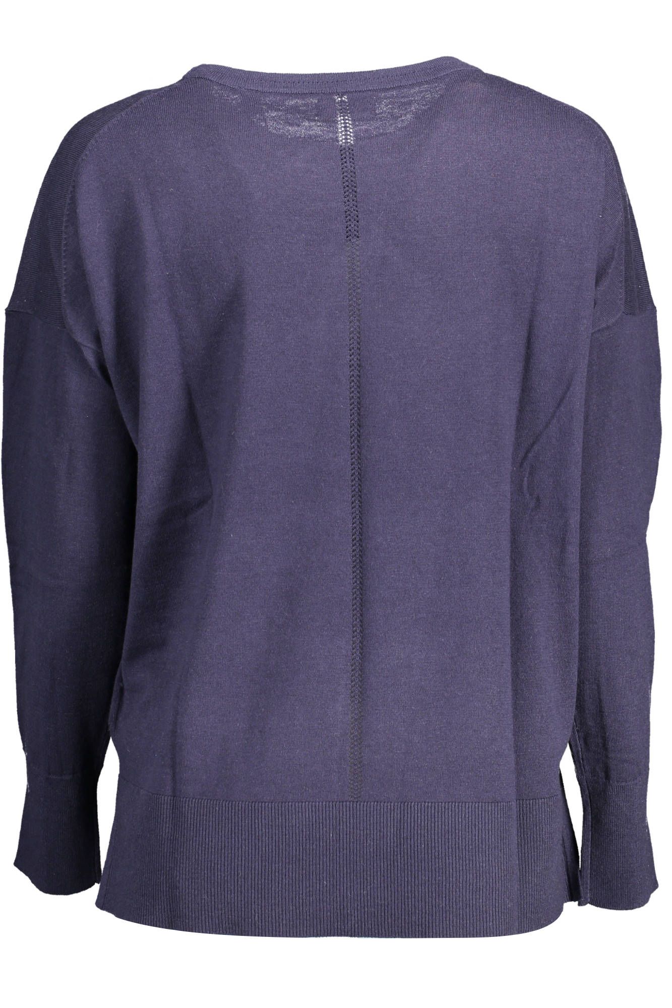 Blue Cotton Women Shirt