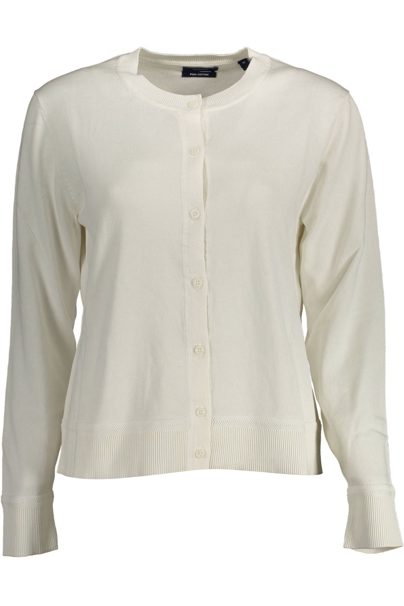 White Cotton Women Cardigan
