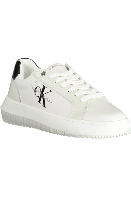 White Leather Women Sneaker