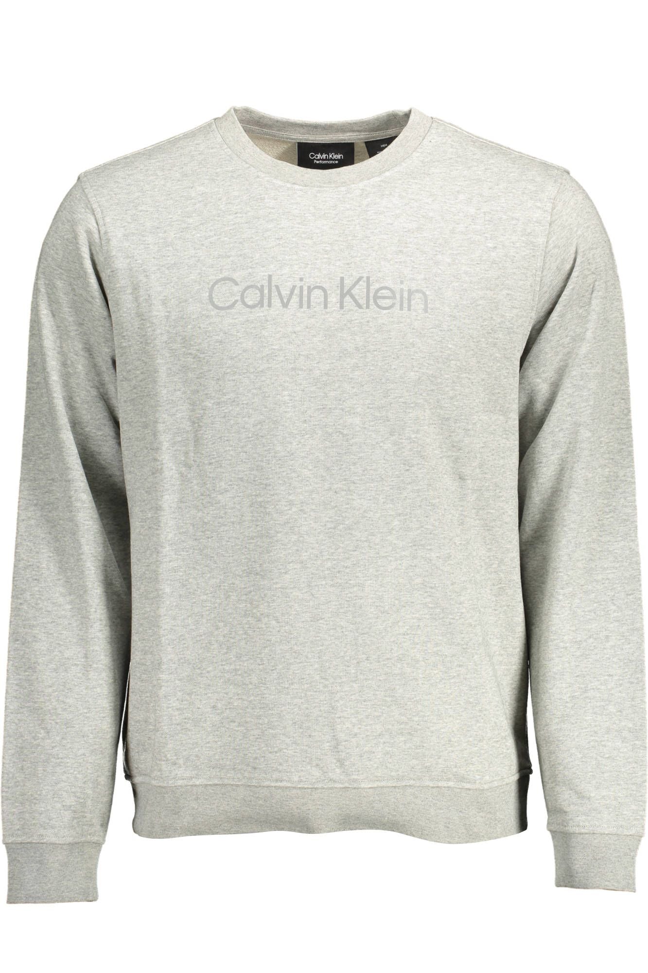 Gray Cotton Men Sweater
