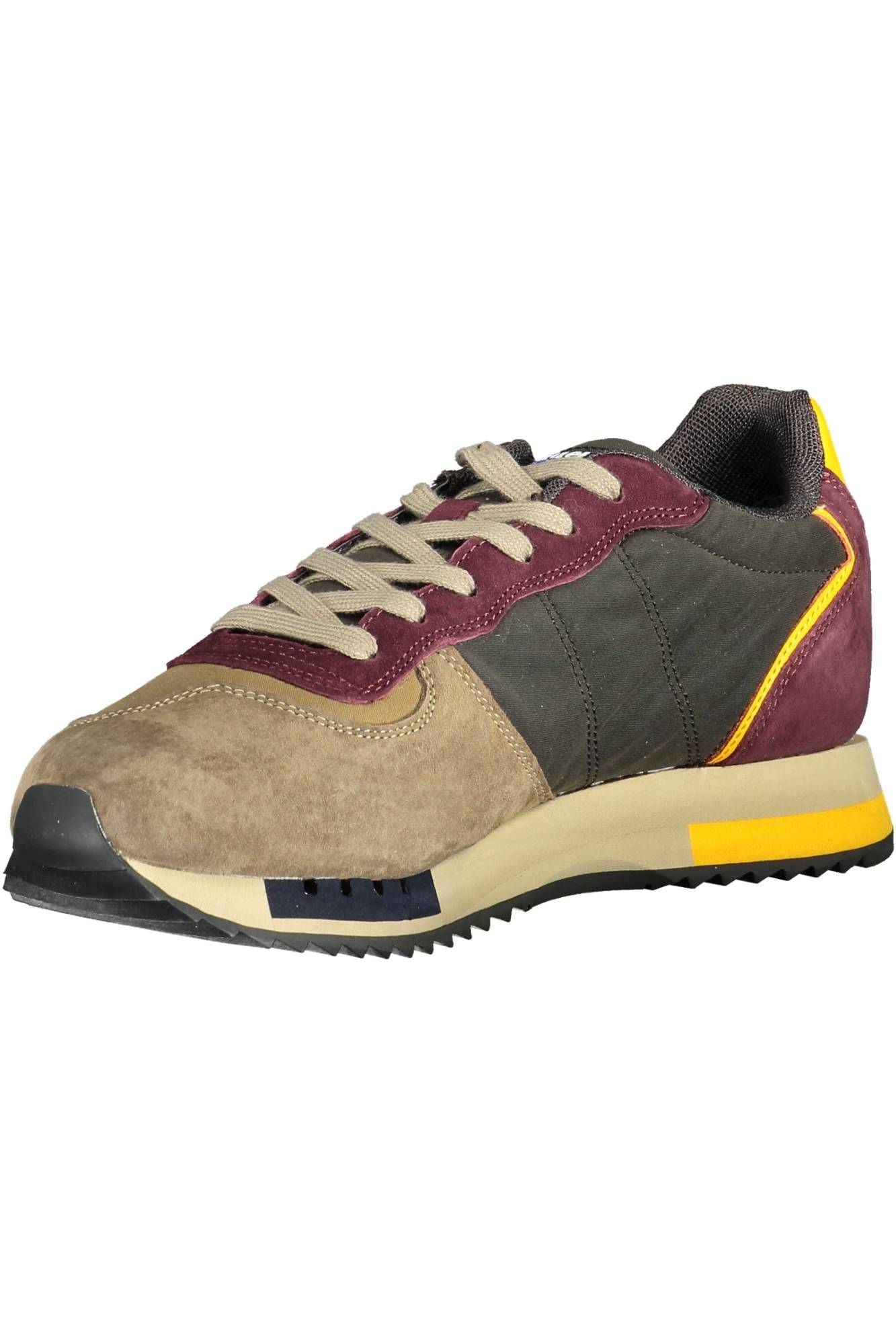 Beige Polyester Men Sneaker