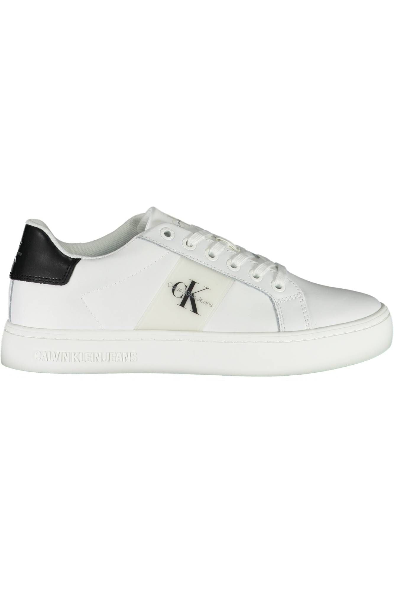 White Nylon Women Sneaker