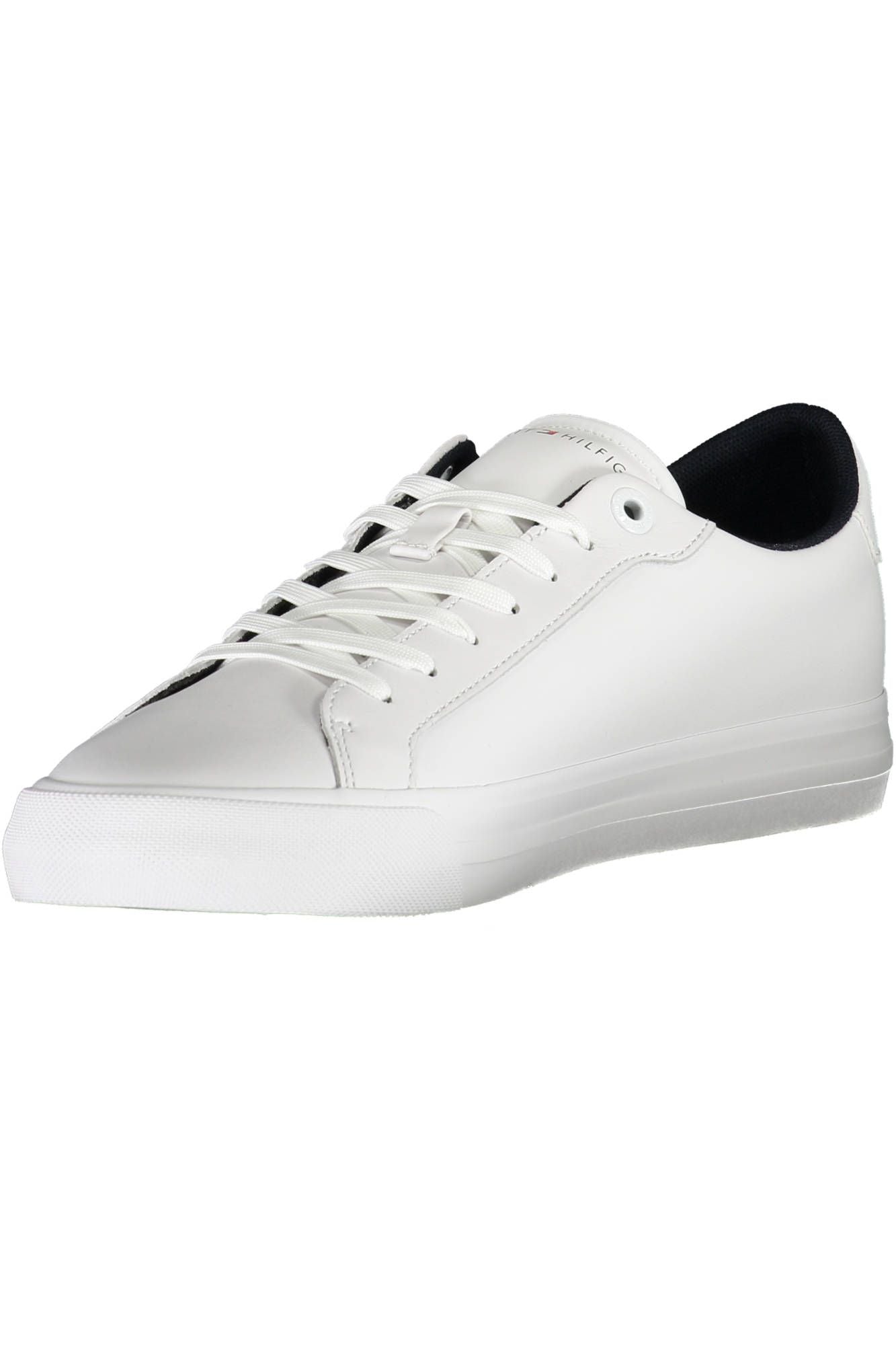White Polyester Men Sneaker