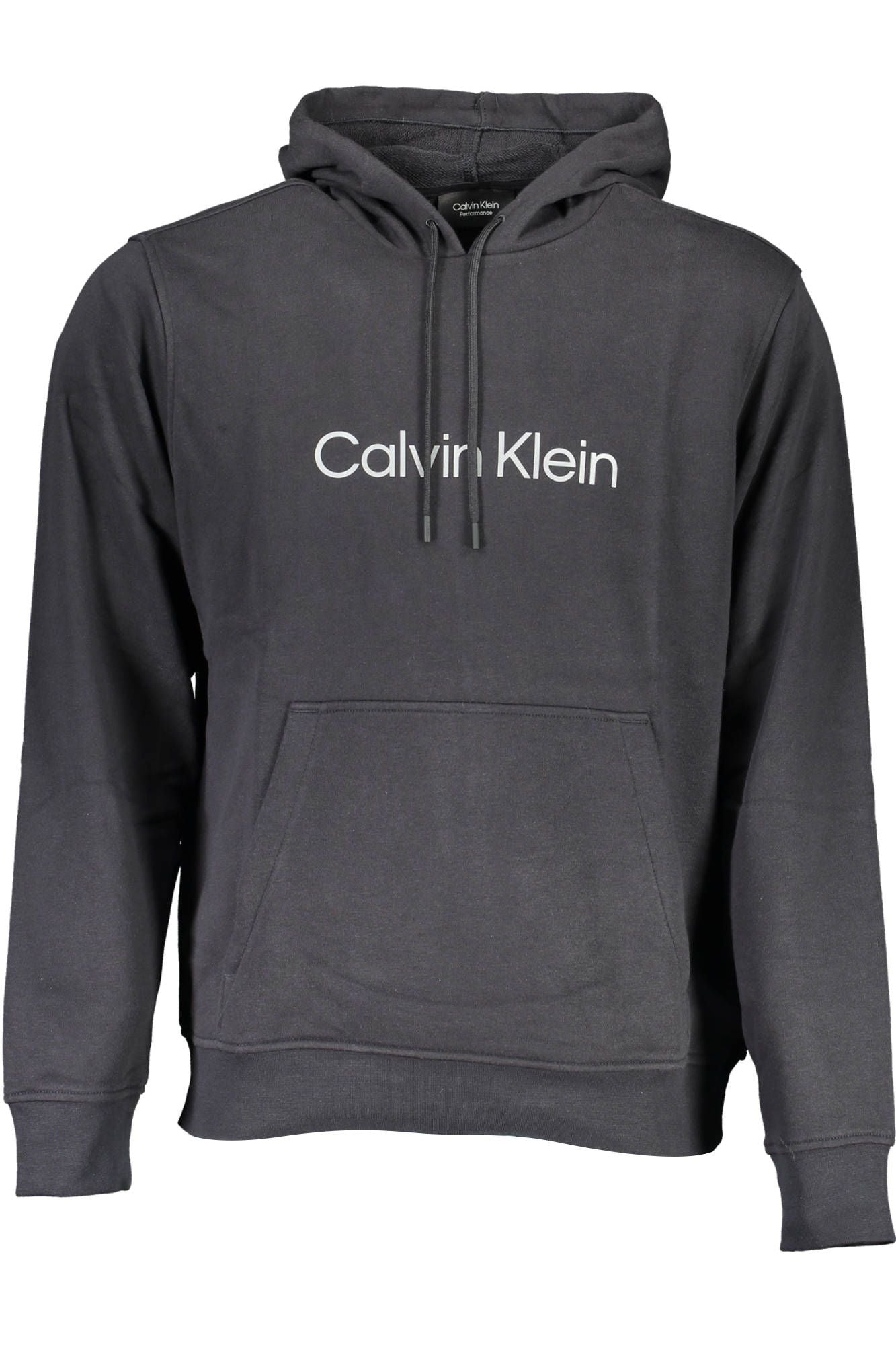 Black Cotton Men Sweater