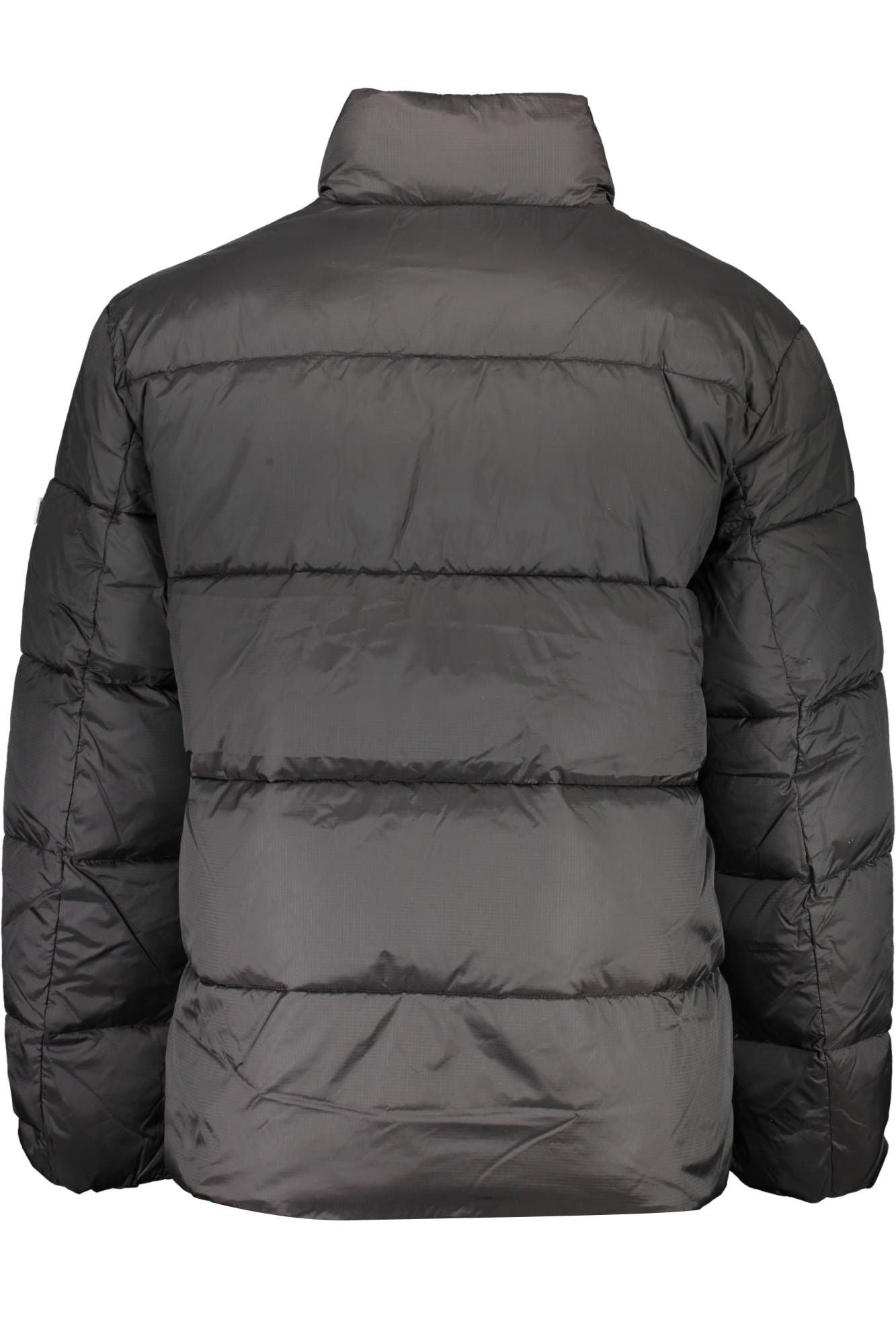 Black Polyamide Men Jacket