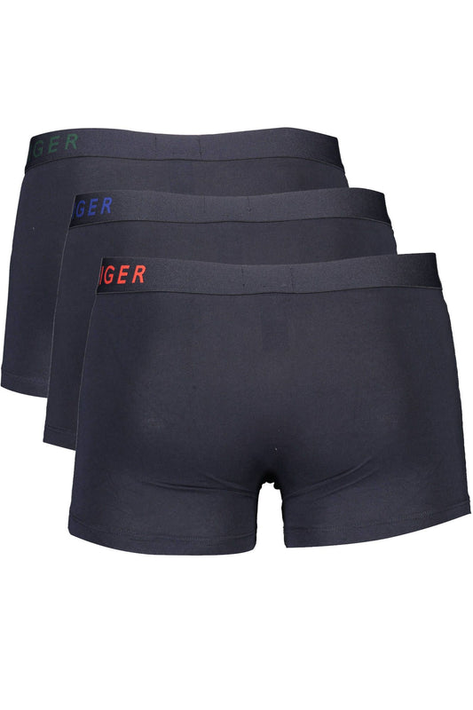 Black Cotton Men Boxer