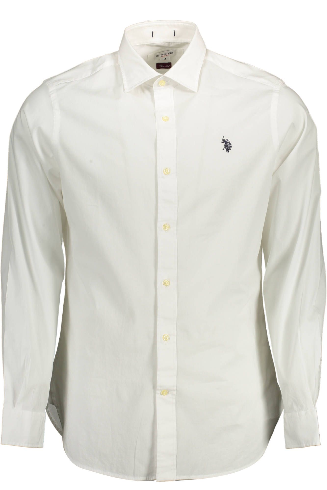 White Cotton Men Shirt