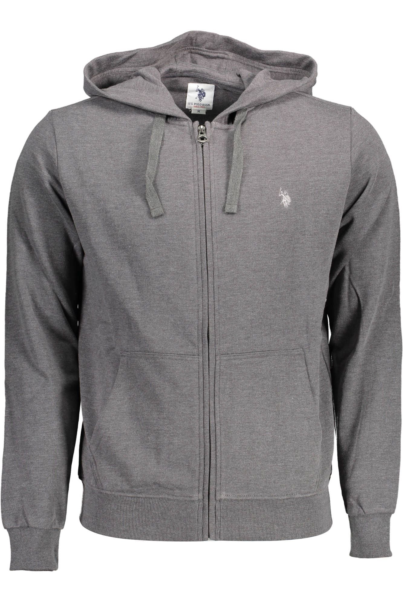 Gray Cotton Men Sweater
