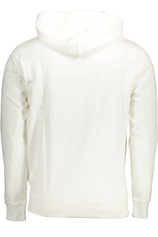 White Cotton Men Sweater