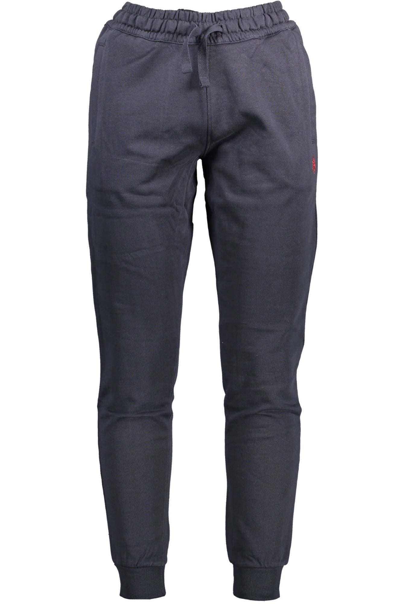 Blue Cotton Men Pant