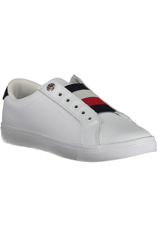 White Leather Women Sneaker