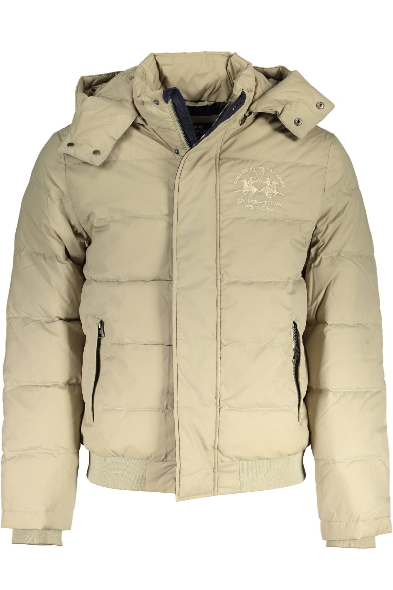 Beige Polyamide Men Jacket