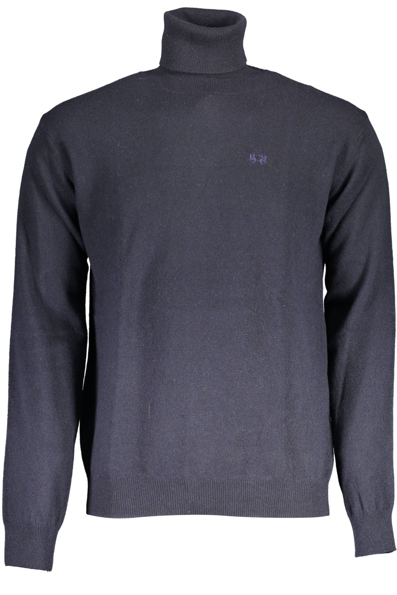Blue Wool Men Sweater