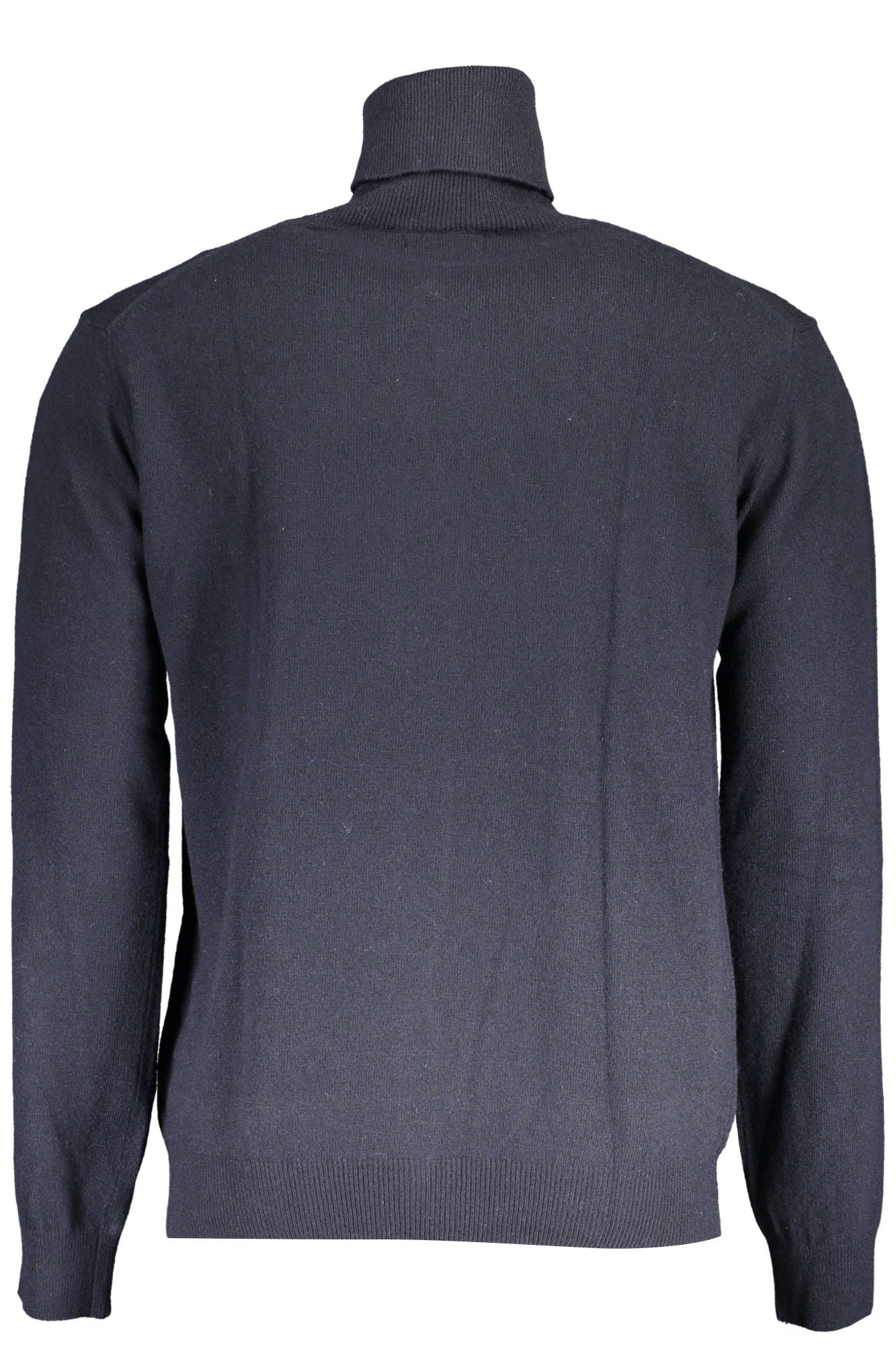 Blue Wool Men Sweater