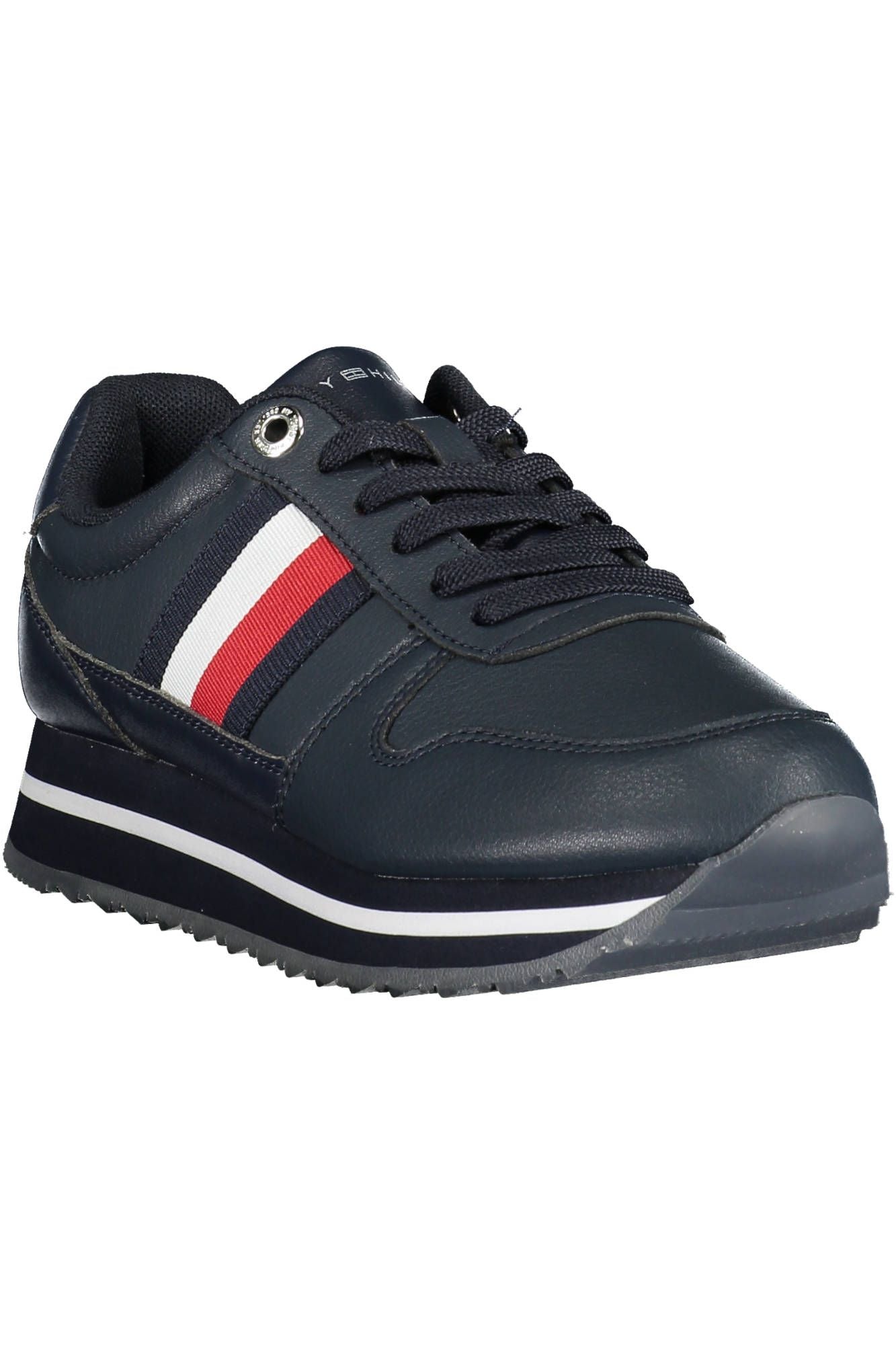 Blue Polyester Women Sneaker