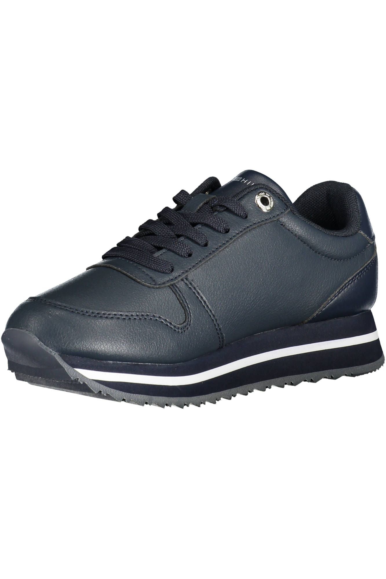 Blue Polyester Women Sneaker