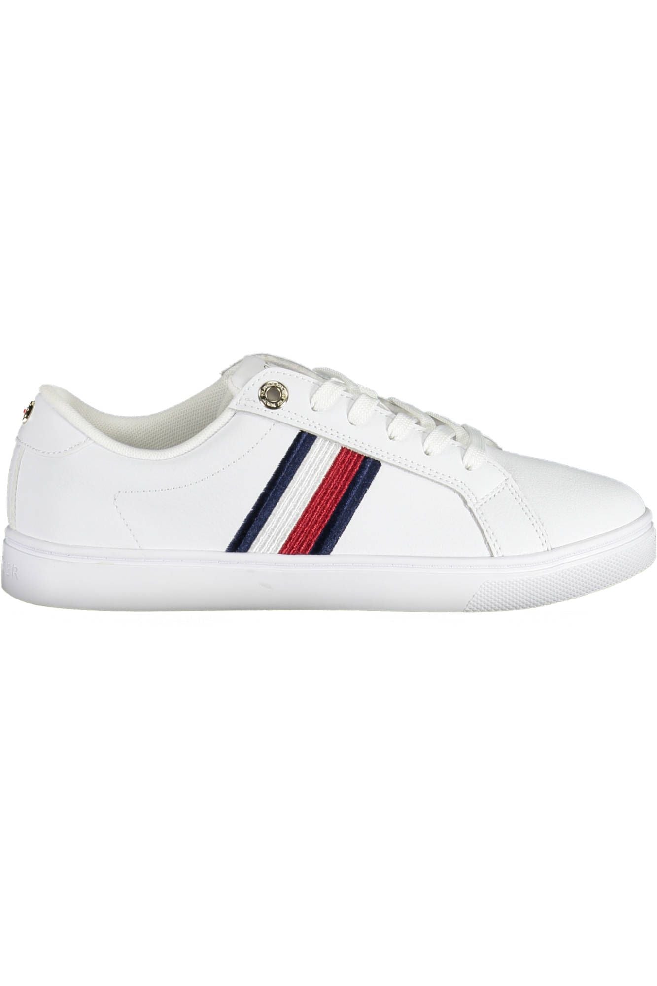 White Leather Women Sneaker