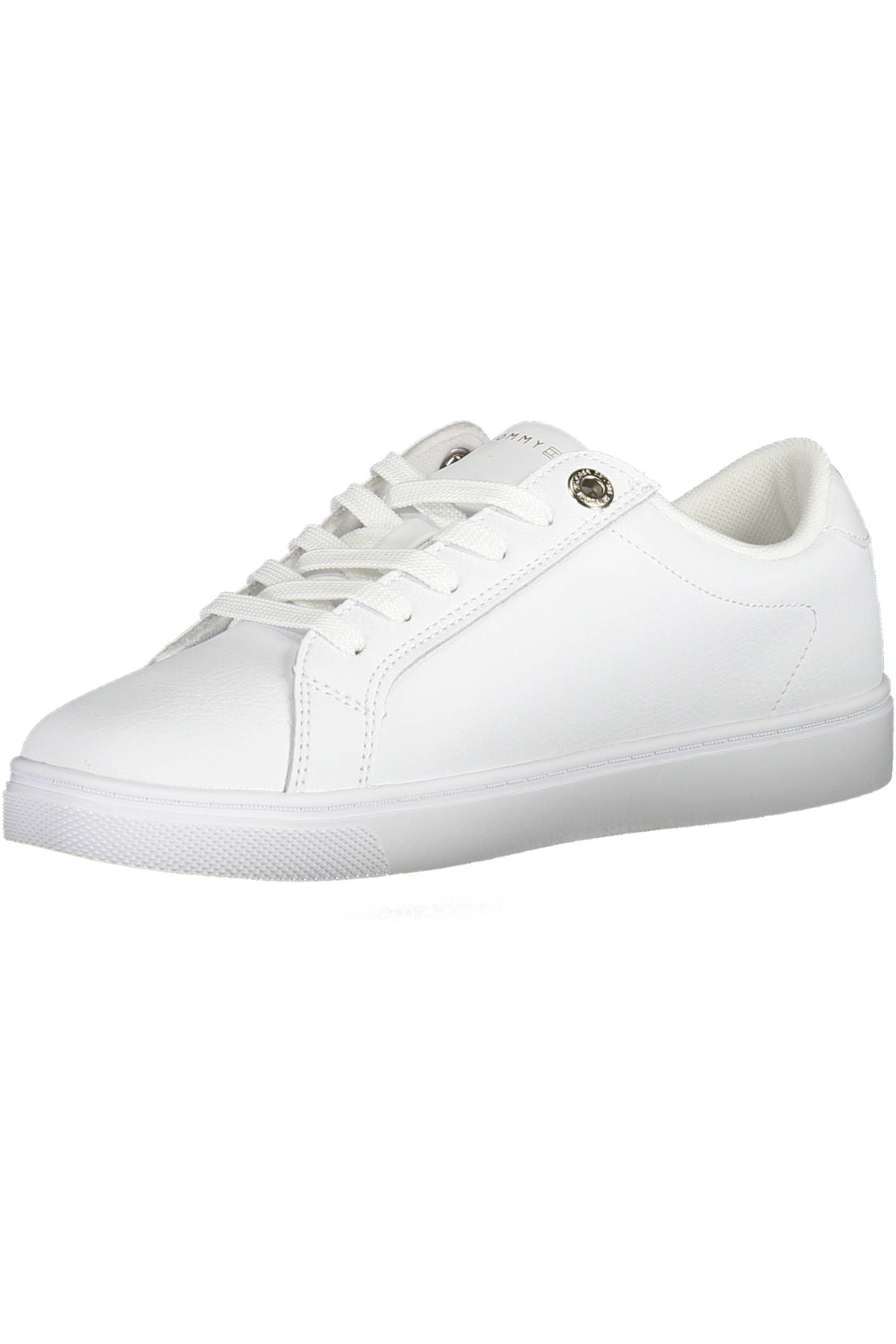 White Leather Women Sneaker