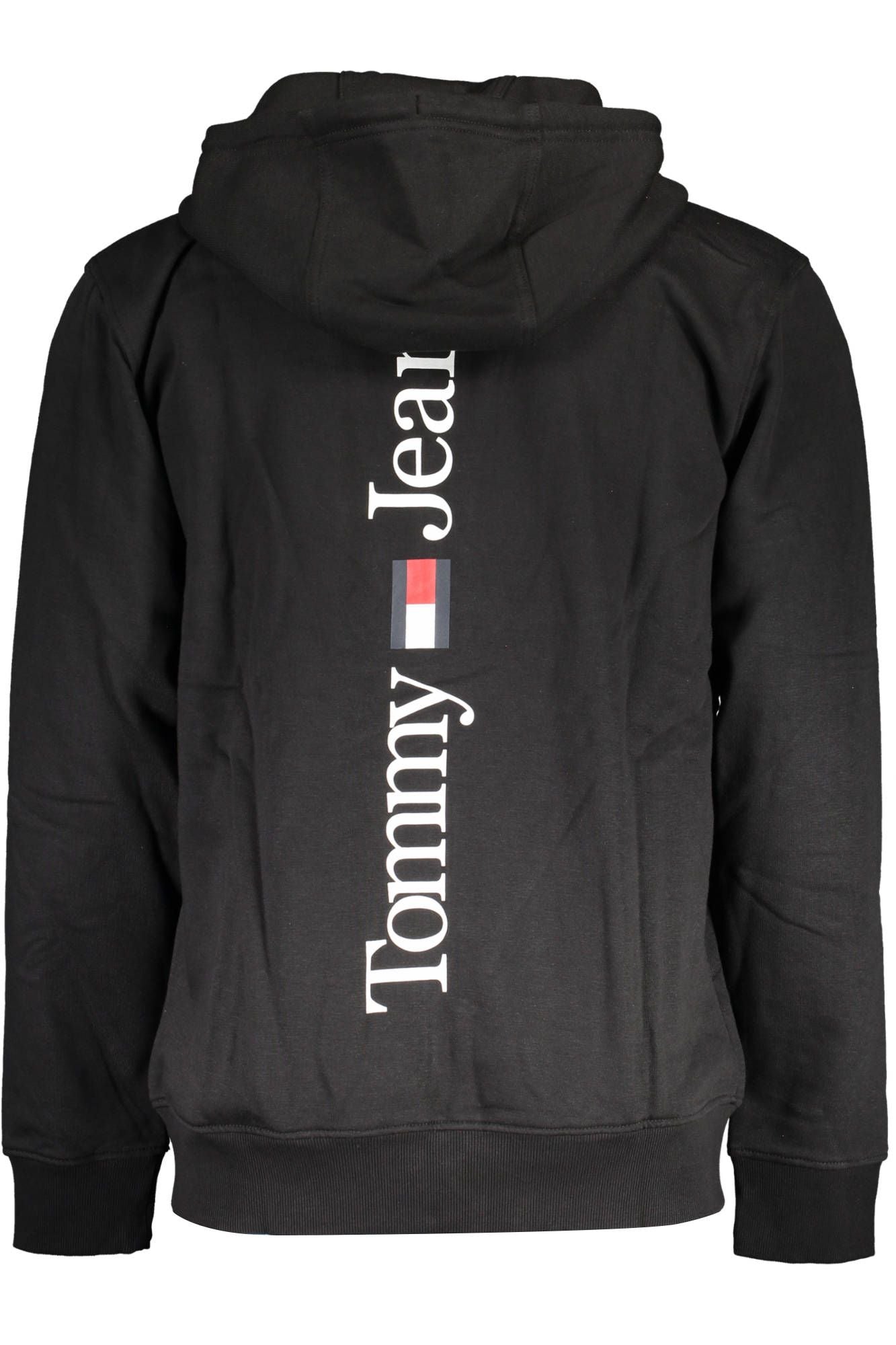 Black Cotton Men Sweater