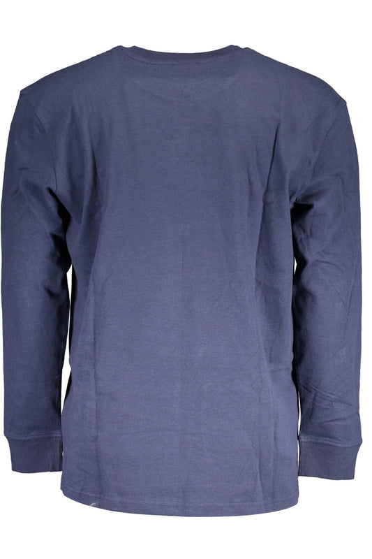 Blue Organic Cotton Men T-Shirt