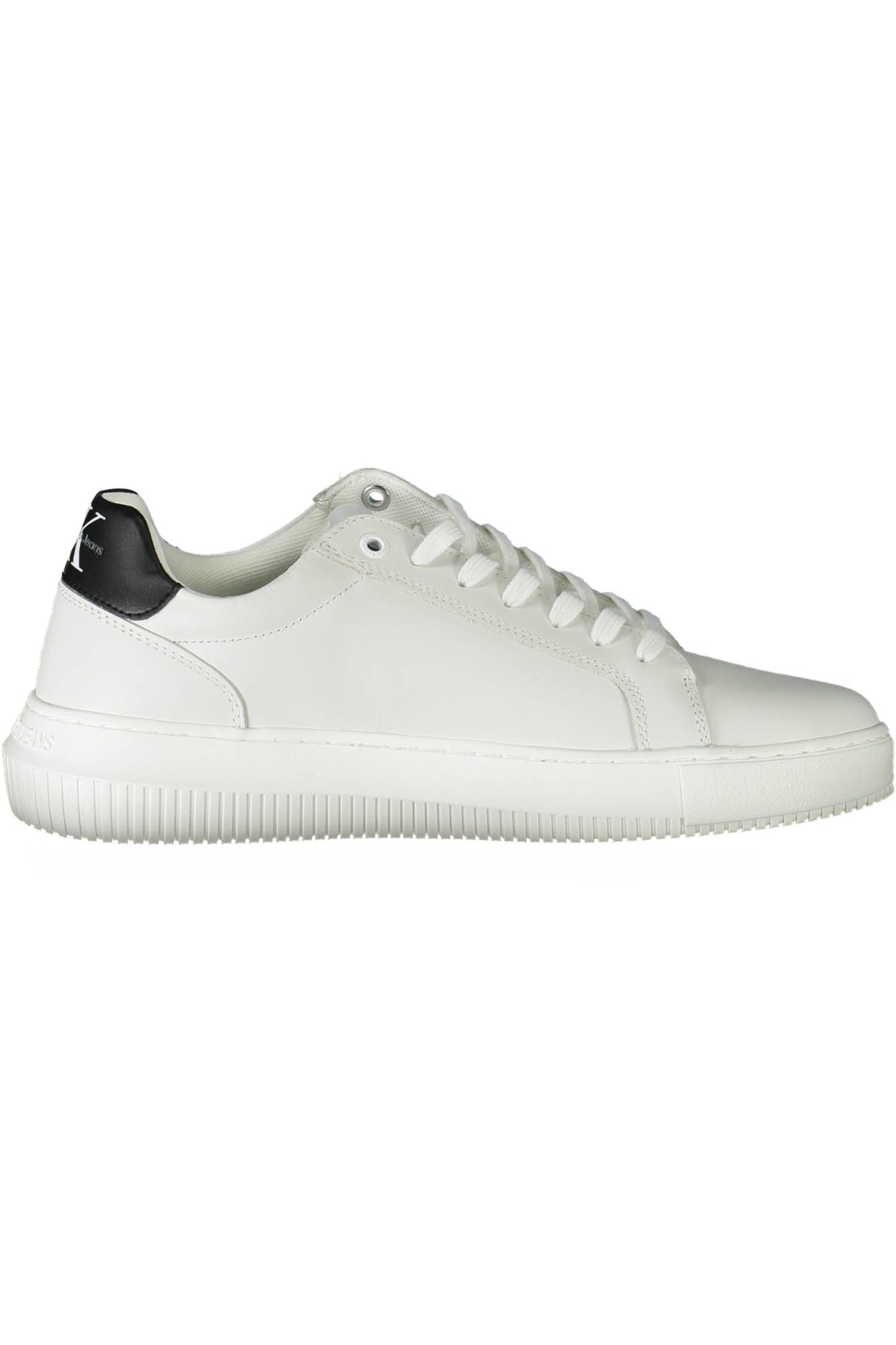 White Polyester Men Sneaker