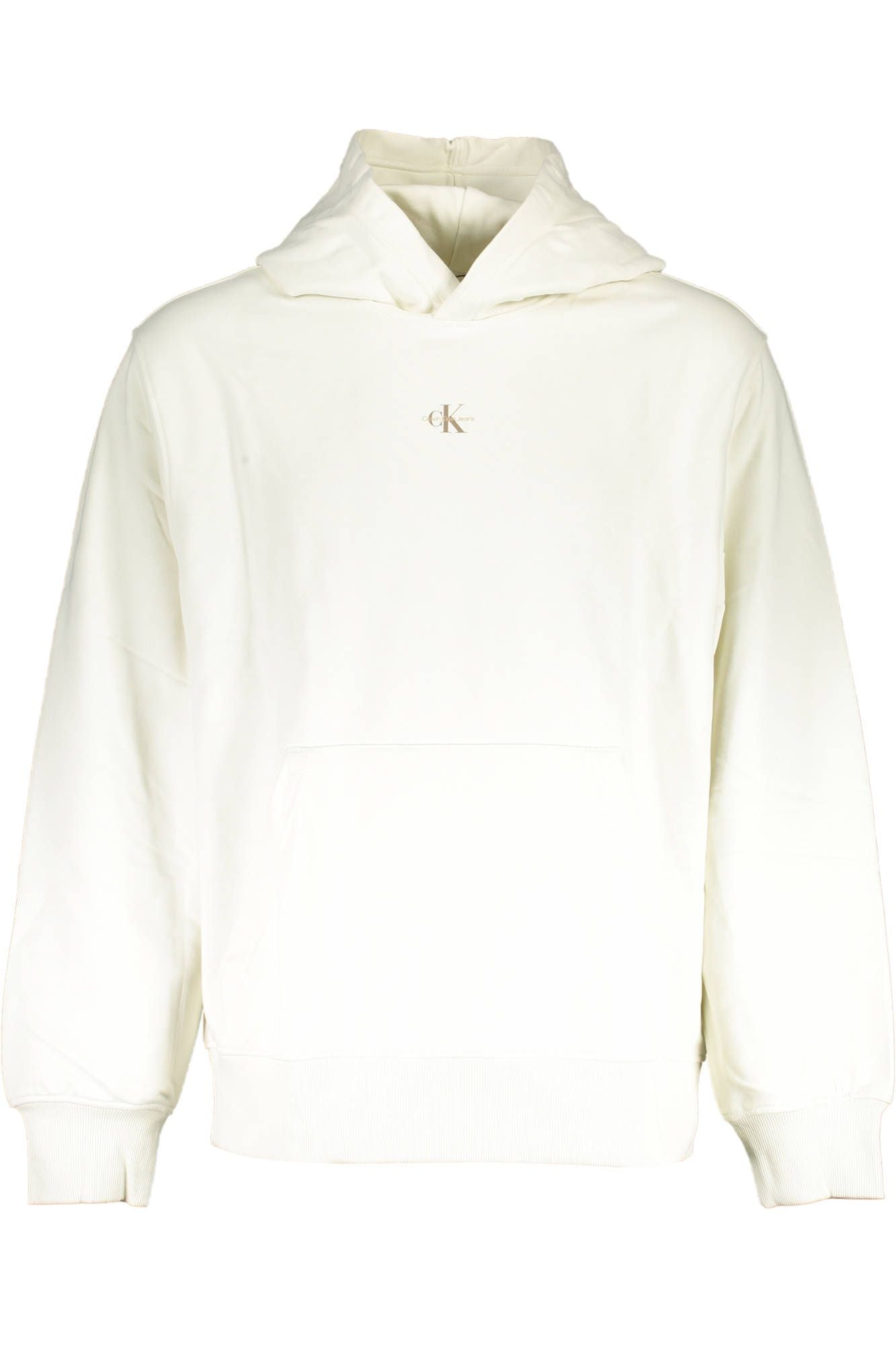 White Cotton Men Sweater