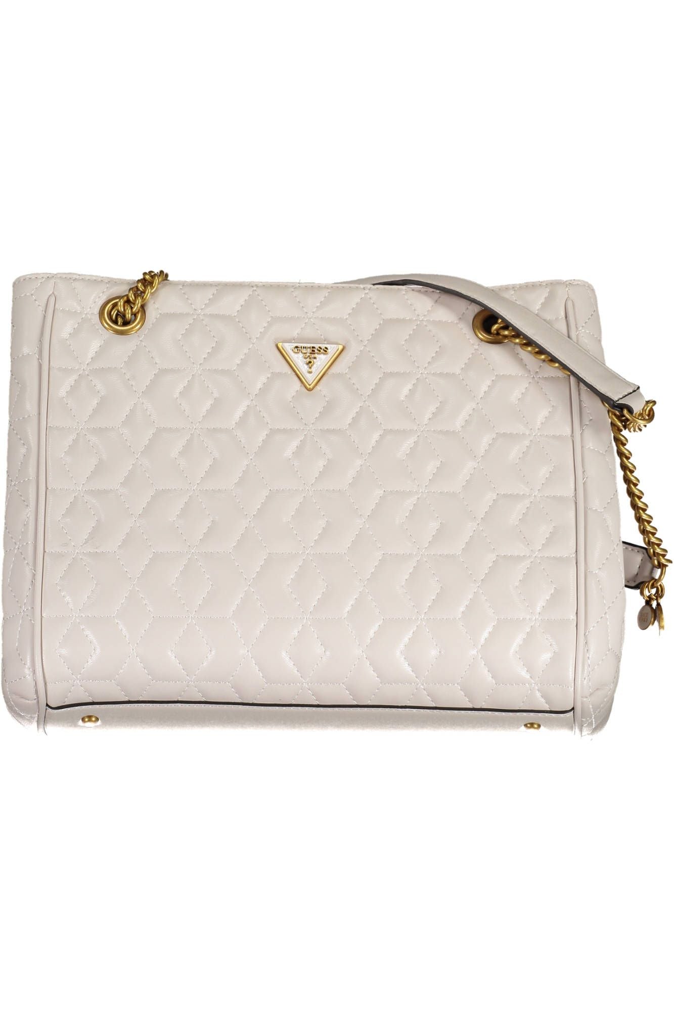 Pink Polyurethane Women Handbag