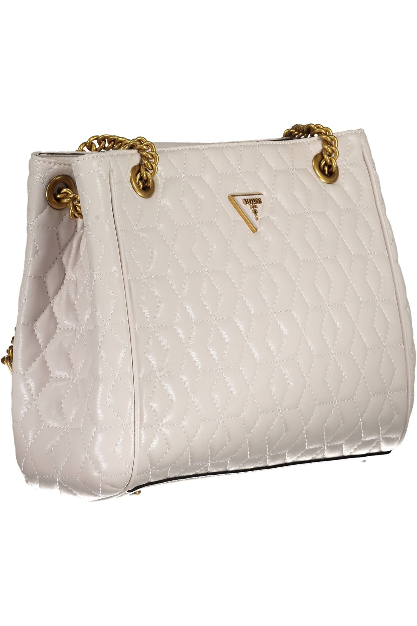 Pink Polyurethane Women Handbag