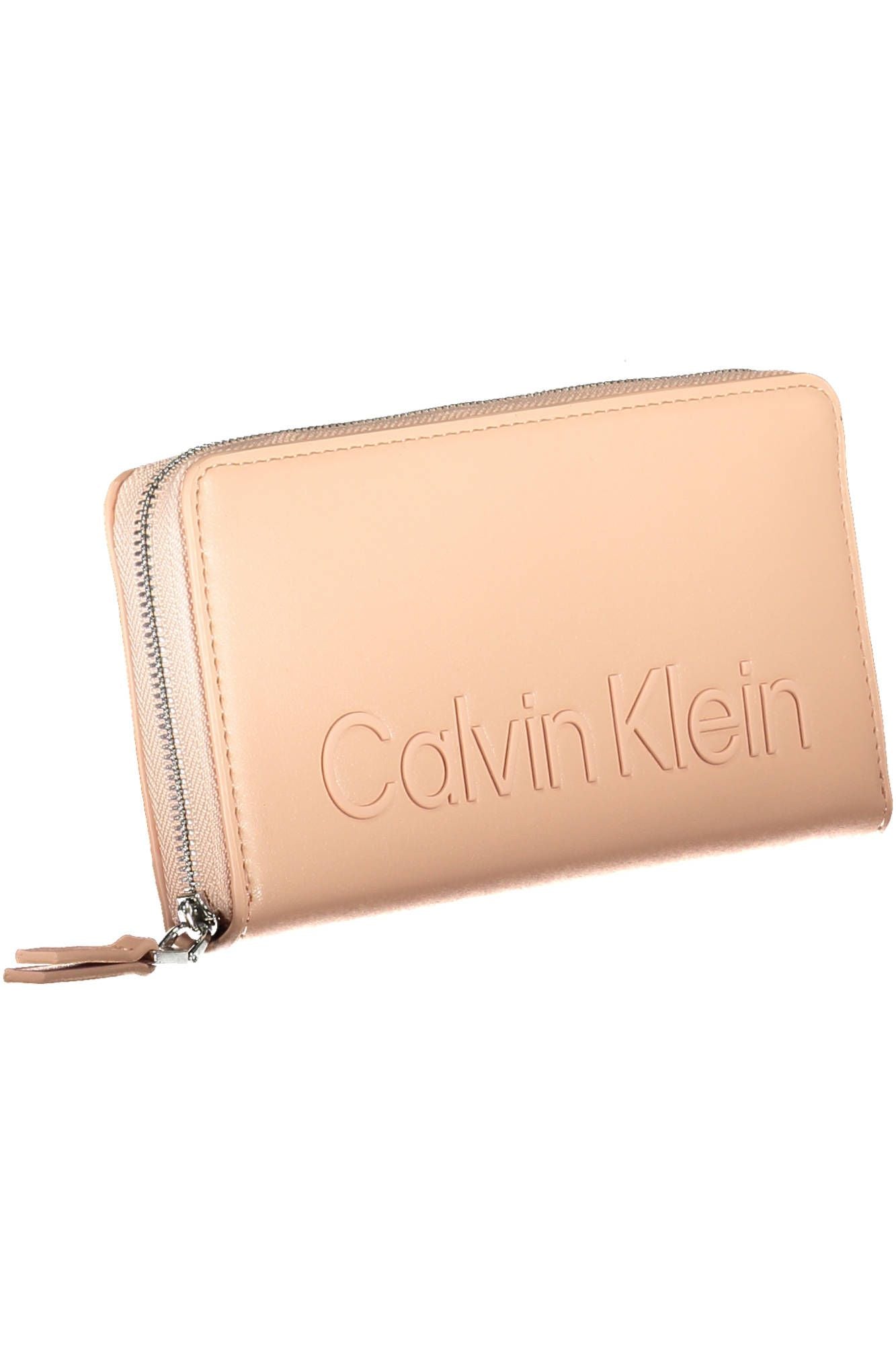 Pink Polyester Women Wallet