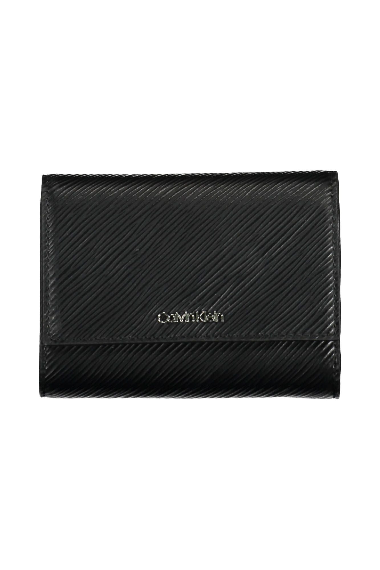 Black Polyurethane Women Wallet