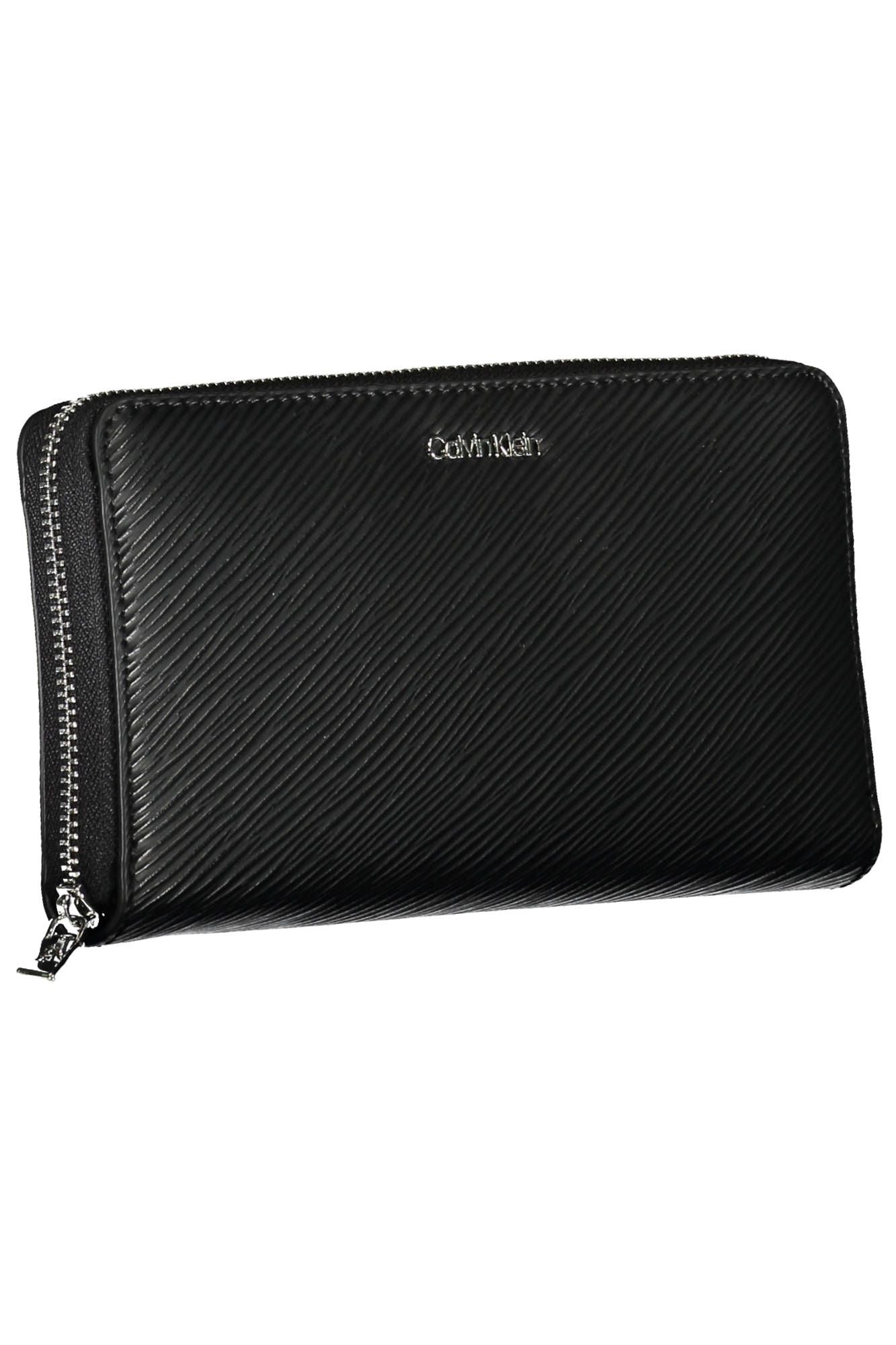 Black Polyurethane Women Wallet