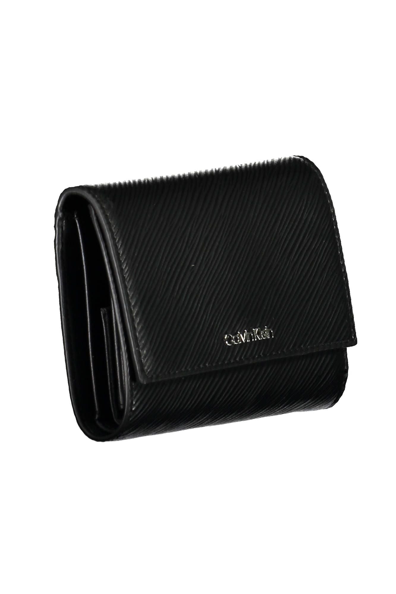 Black Polyurethane Women Wallet